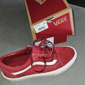 Vans New In Box, Old Skool - Suede Bourdeaux - US Women Size 8.5